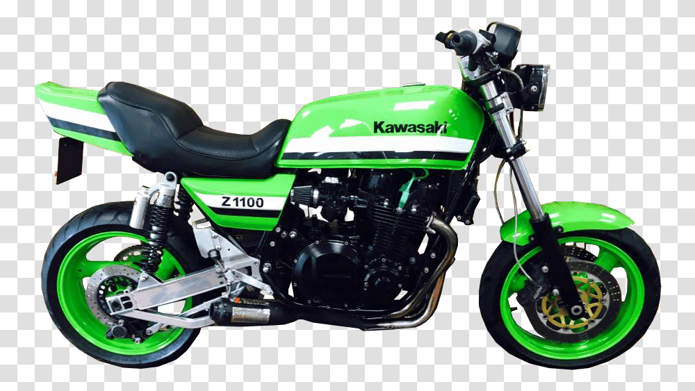 Kawasaki Z1100 Background Motor Bike No Background, Motorcycle, Vehicle, Transportation, Machine Transparent Png