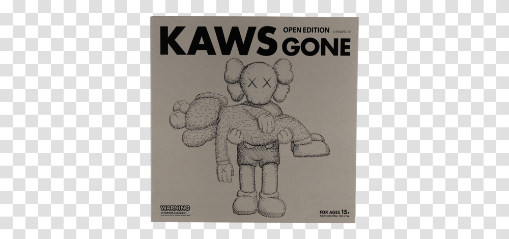 Kaws Kaws Gone Poster, Label, Advertisement, Outdoors Transparent Png