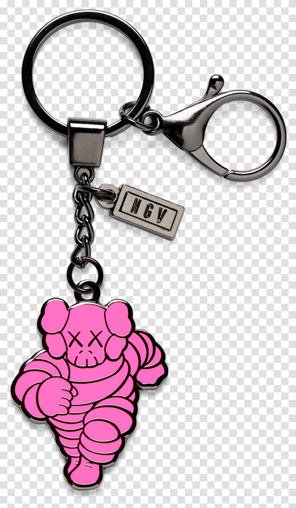 Kaws Ngv Keychain, Pendant, Weapon, Weaponry Transparent Png