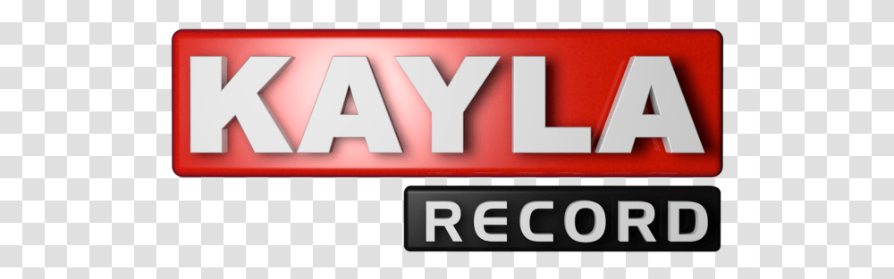 Kayla Record Sign, Word, Alphabet, Number Transparent Png