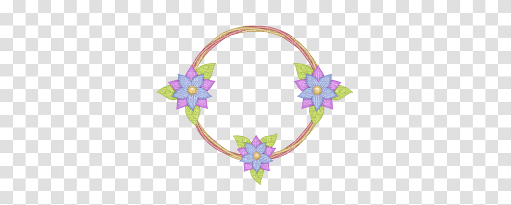 Kaz Creations Deco Flower Circle Frame Colours Kaz Creations Deco, Apparel, Hat, Bracelet Transparent Png