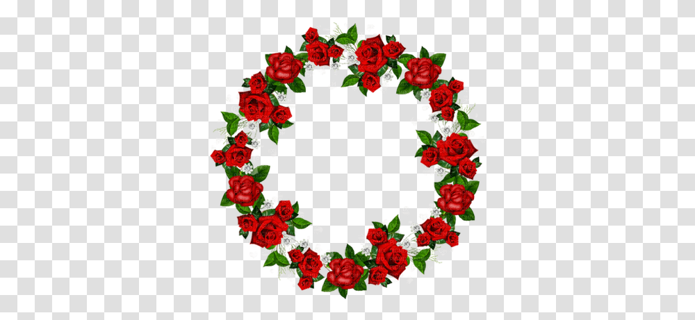 Kaz Creations Valentine Deco Flower Circle, Wreath, Floral Design, Pattern, Graphics Transparent Png