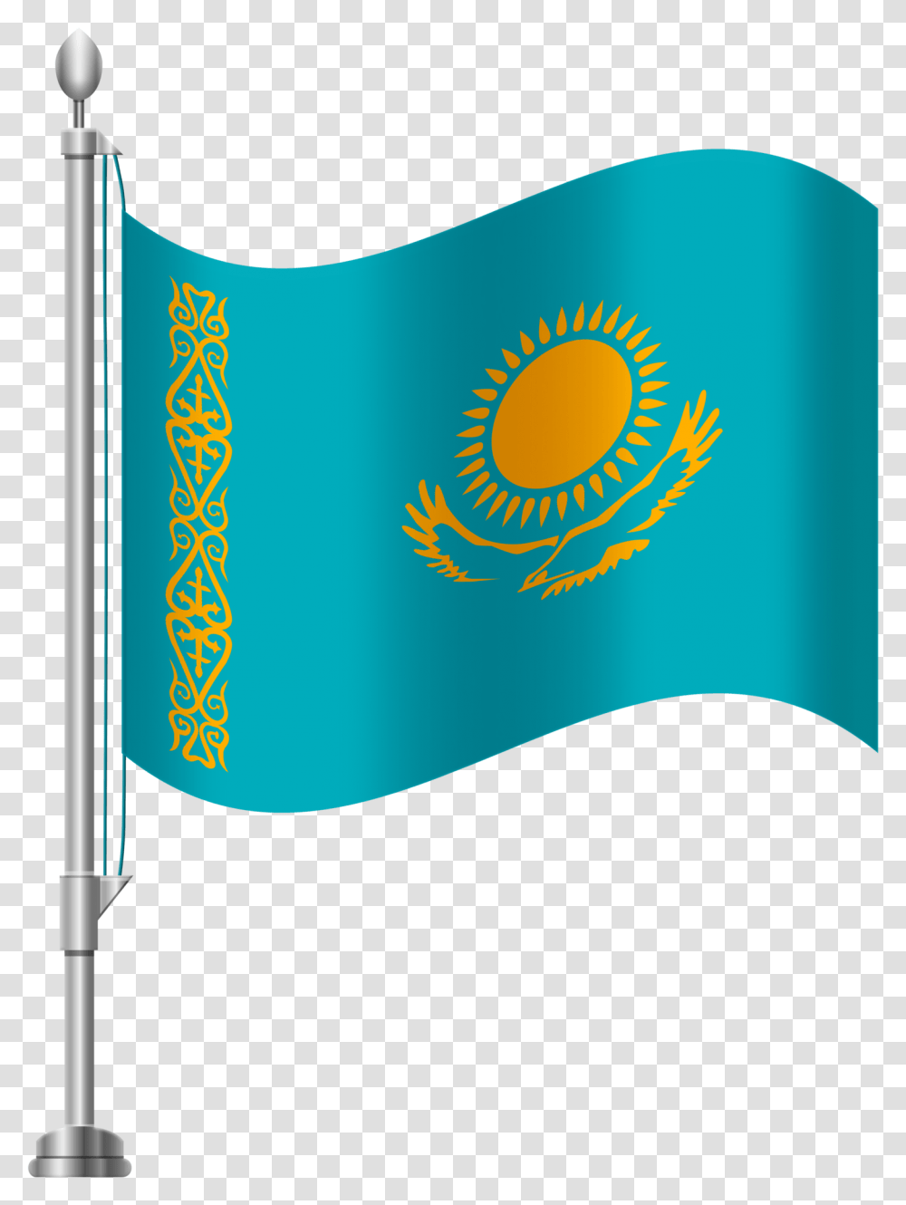 Kazakhstan Flag Clip Art Dominican Republic Flag Clipart, Apparel, Paper Transparent Png