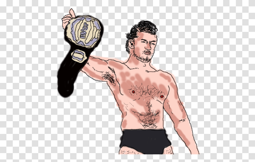 Kazuchika Okada Illustration, Person, Skin, Sport Transparent Png