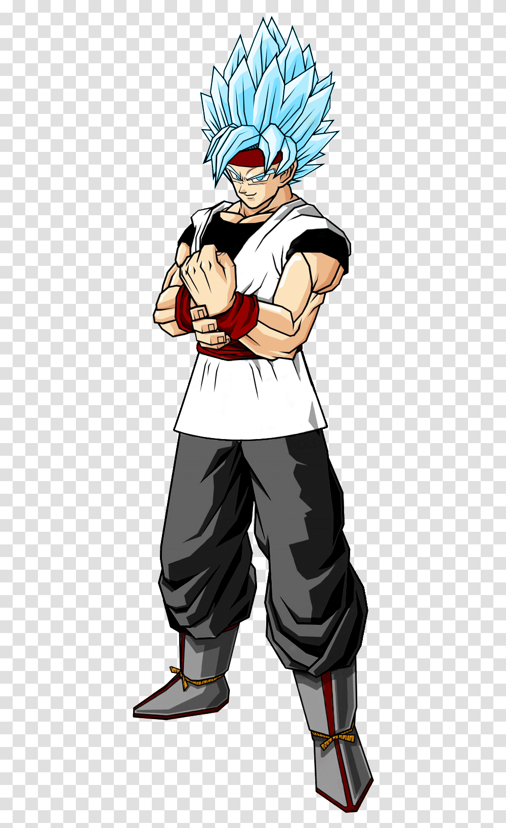 Kazyro Super Saiyan Blue Ssgss Goku Semi Super Sayajin, Person, Human, Hand Transparent Png