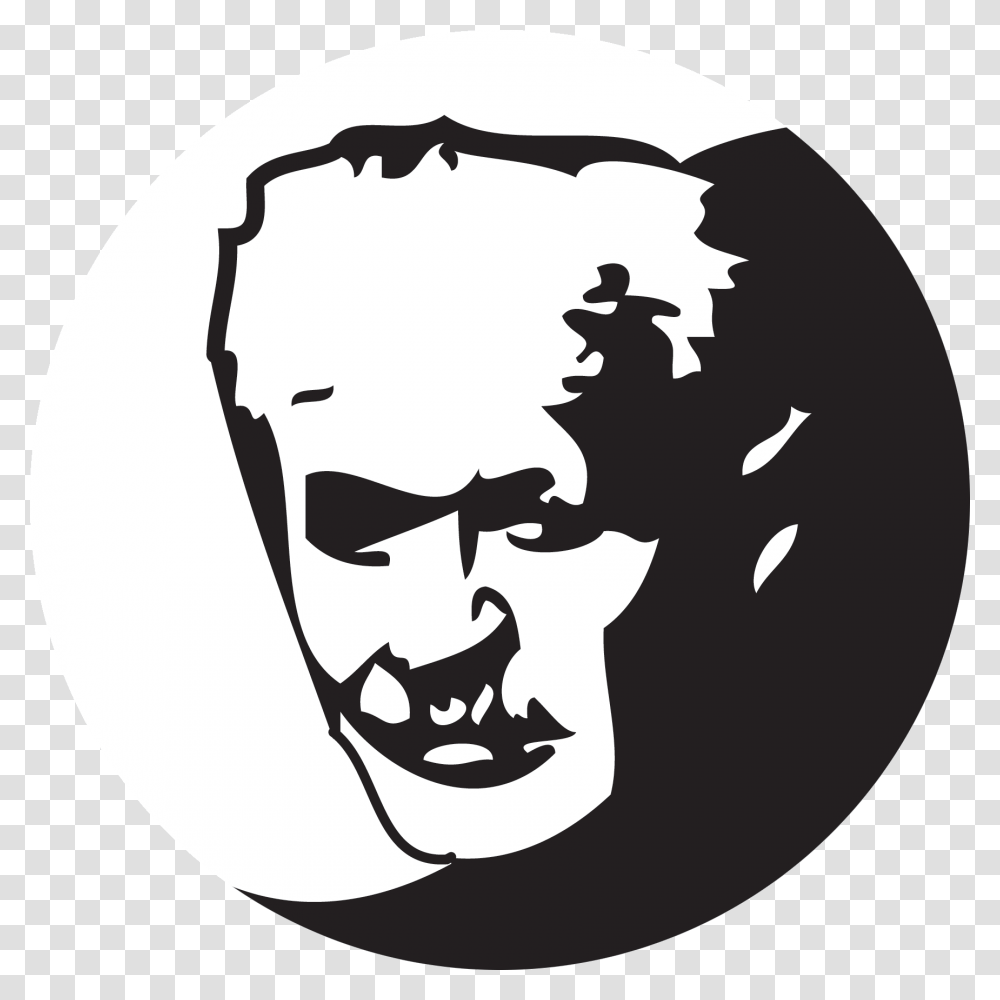 Kb Logo Illustration, Stencil, Face Transparent Png