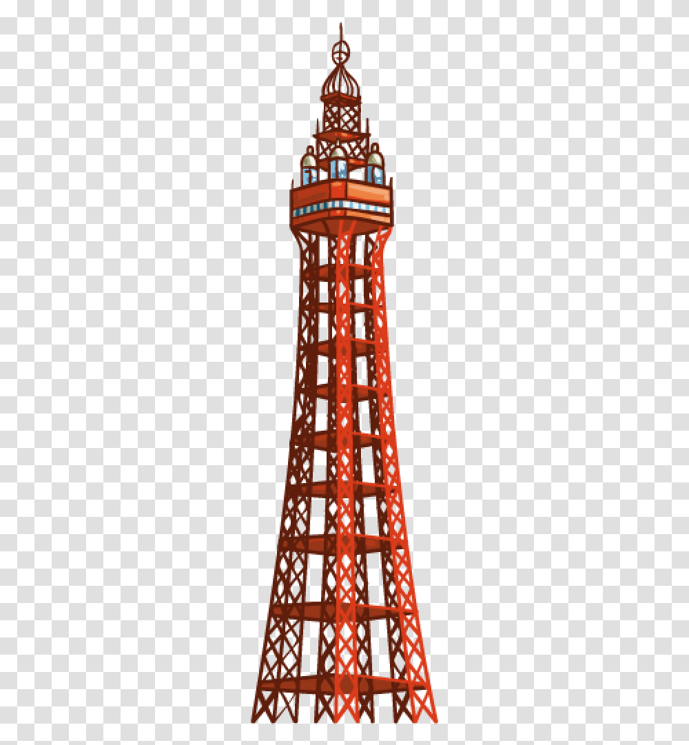 Kbyte V Blackpool Tower, Architecture, Building, Bell Tower, Phone Booth Transparent Png