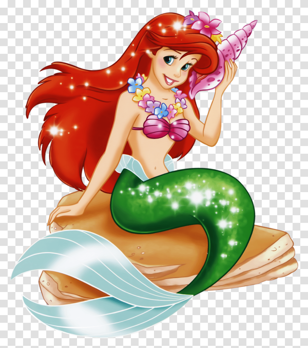 Kbyte V Little Mermaid Princess Clipart, Toy, Figurine Transparent Png