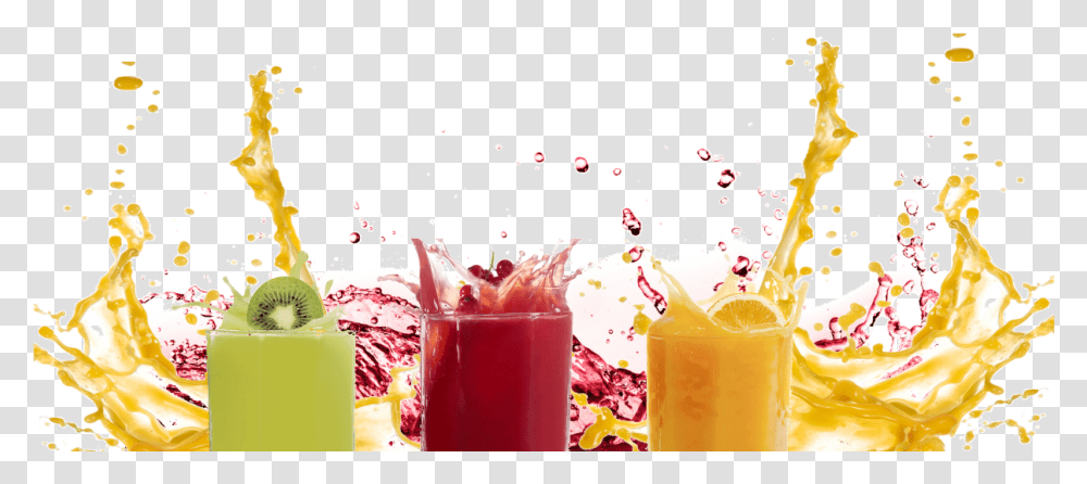 Kbytes V Juice Fruit Splash, Beverage, Drink, Smoothie, Orange Juice Transparent Png
