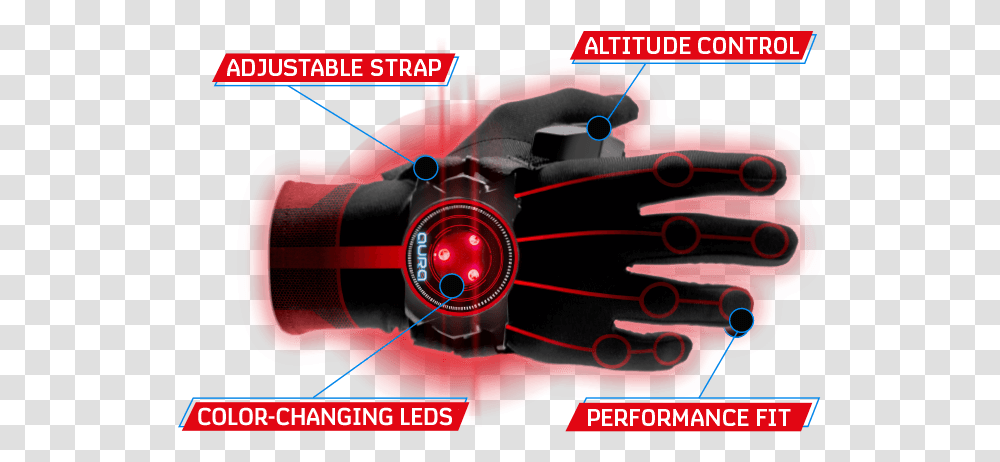 Kd Interactive Aura Drone With Glove Controller, Light, Gun, Laser, Wristwatch Transparent Png