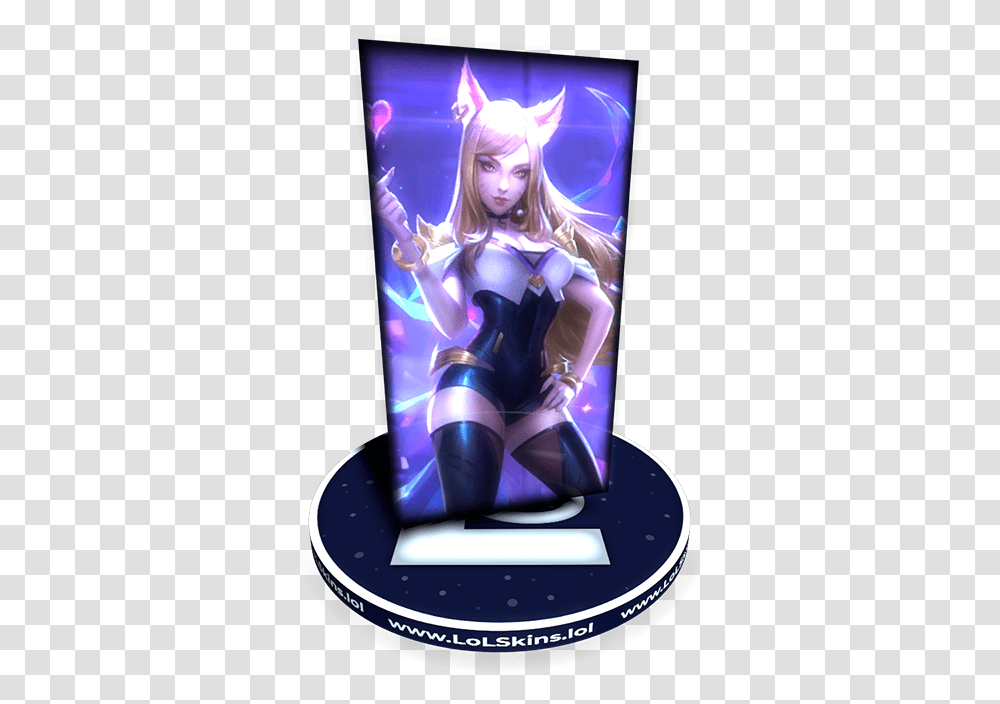 Kda Ahri Fictional Character, Costume, Person, Human, Graphics Transparent Png