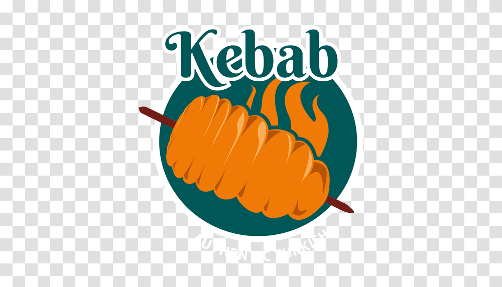 Kebab Logo, Plant, Food, Label Transparent Png