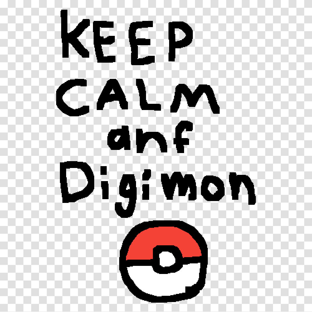 Keep Calm And Digimon, Logo, Trademark Transparent Png
