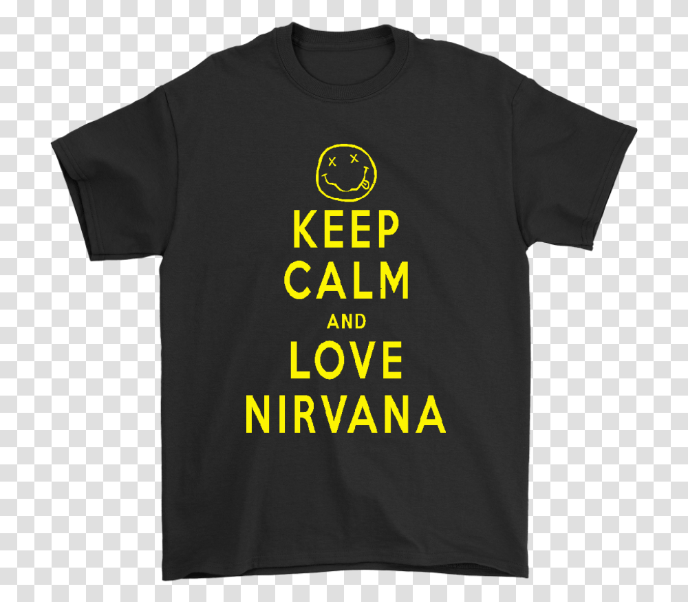 Keep Calm And Love Nirvana Funny Dead Emoji Shirts Betty Boop Winnie The Pooh Shirt, Apparel, T-Shirt, Sleeve Transparent Png