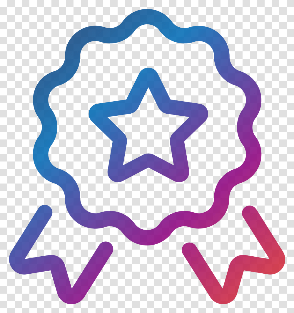 Keep Your Copyrights Reputation Management Icon, Star Symbol, Recycling Symbol Transparent Png