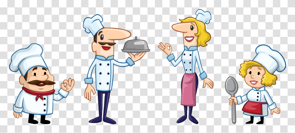 Keeping The Food On Our Plate Separate Restaurant Staff Clipart, Person, Human, Chef, Toy Transparent Png