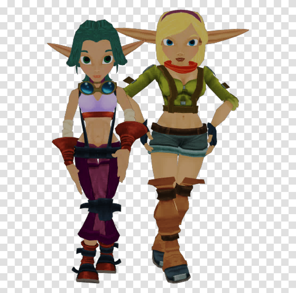 Keira Hagai And Tess Girl Power Jak And Keira, Person, Human, Costume, People Transparent Png