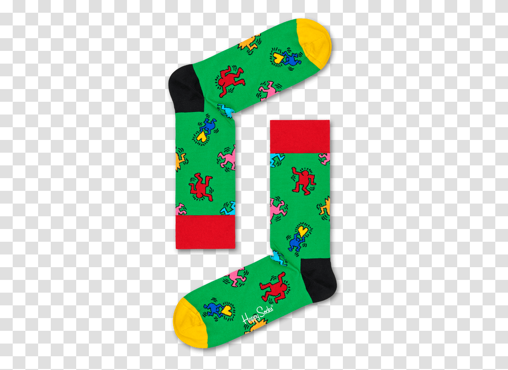 Keith Haring Happy Socks, Apparel, Tie, Accessories Transparent Png