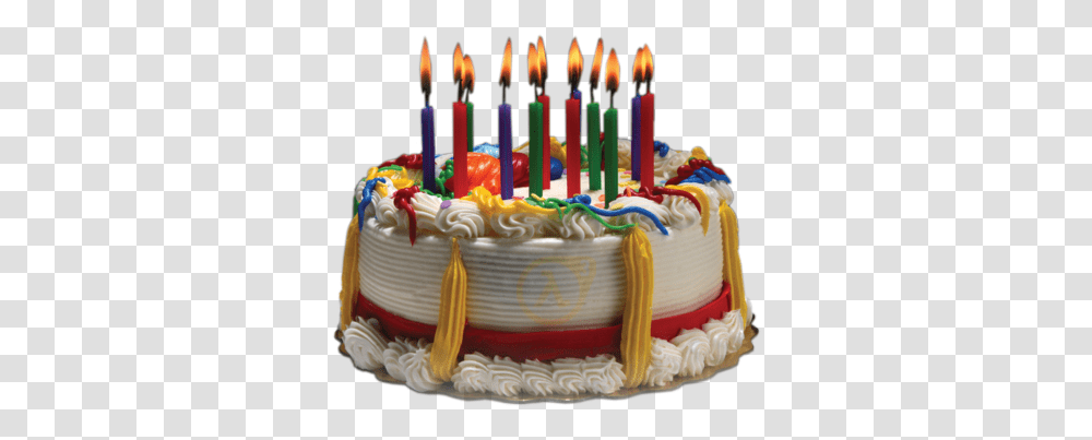 Kek Birthday 8 Image Real Birthday Cake, Dessert, Food, Icing, Cream Transparent Png