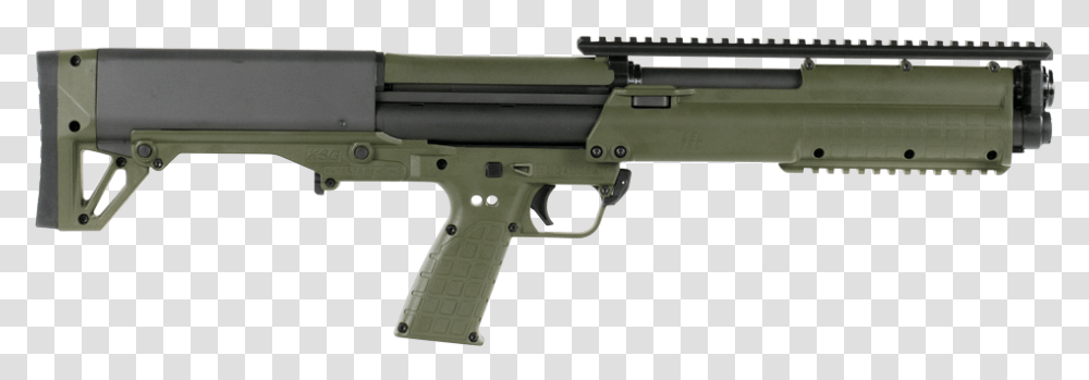 Kel Tec Ksg Green, Gun, Weapon, Weaponry, Rifle Transparent Png