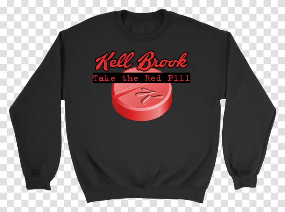 Kell Brook Red Pill Sweatshirt Notre Dame Christmas Sweater, Clothing, Apparel, Sleeve, Long Sleeve Transparent Png