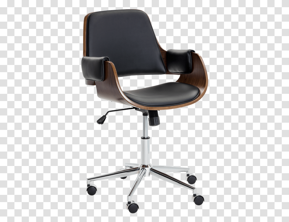 Kellan Office Chair Wood Veneer Office Chair, Furniture, Armchair, Cushion Transparent Png
