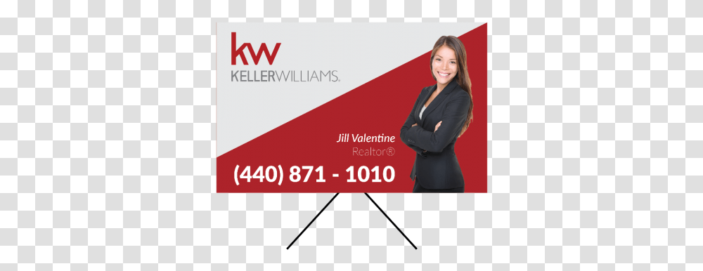 Keller Williams Realty, Person, Female, Advertisement, Poster Transparent Png