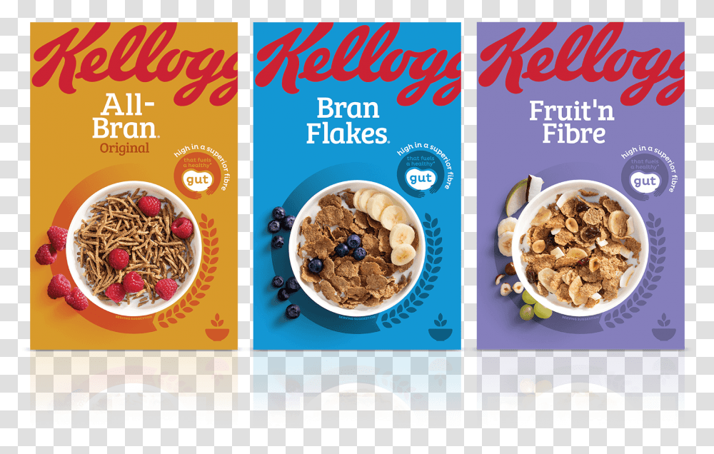 Kelloggs Fruit N Fibre, Advertisement, Breakfast, Food, Poster Transparent Png
