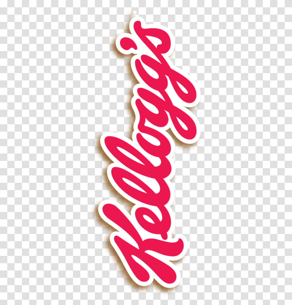 Kelloggs Logo, Hand, Label, Food Transparent Png