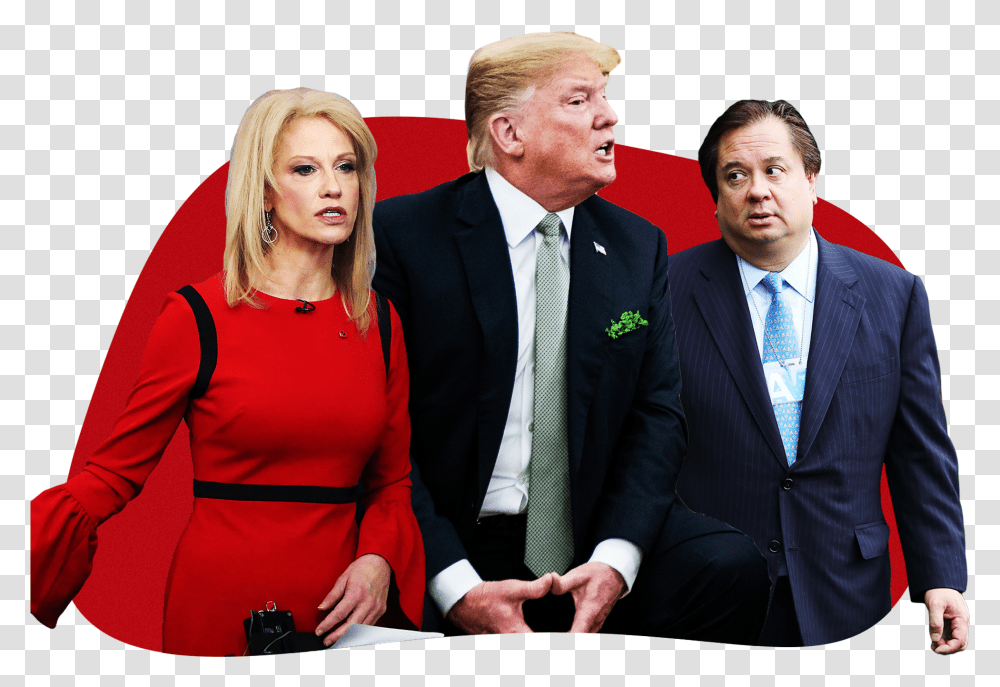 Kellyanne Conway Donald Trump And George Conway Businessperson, Audience, Crowd, Human, Tie Transparent Png