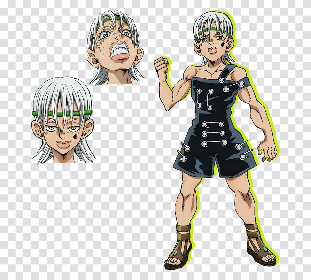 Ken Oyanagi Jojo, Person, Human, Costume, Comics Transparent Png