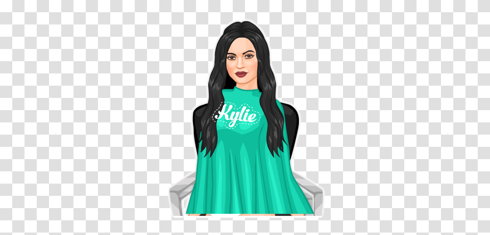 Kendall Jenner Friends Hair Salon Girl Game, Dress, Female, Person Transparent Png