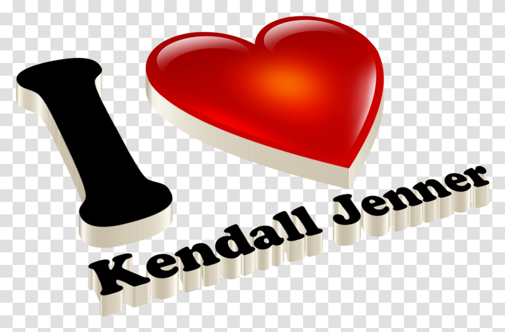 Kendall Jenner Love Name Heart Design Heart, Apparel, Game Transparent Png