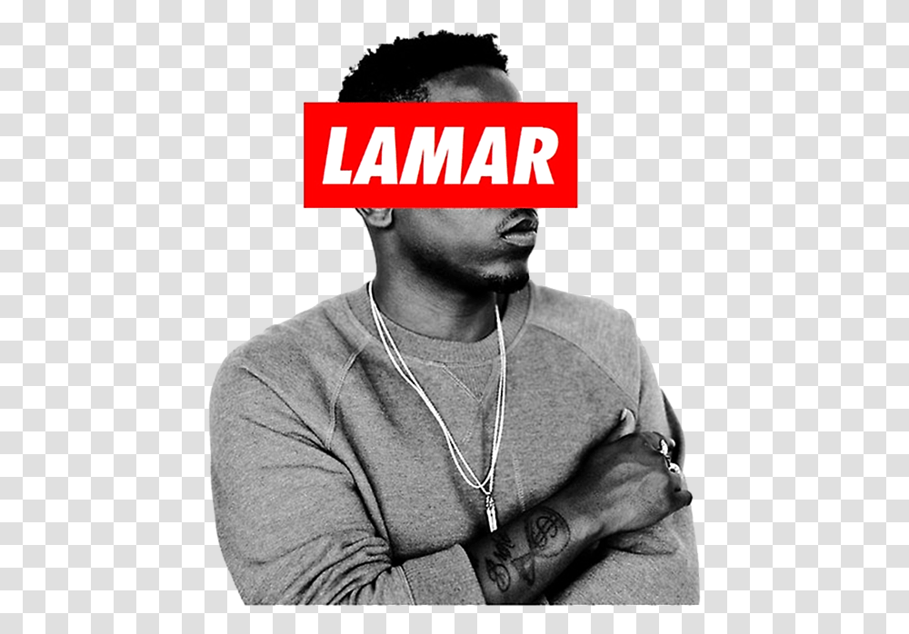 Kendrick Lamar Black And White, Skin, Person, Human, Tattoo Transparent Png