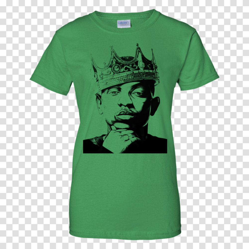Kendrick Lamar Ladies King Of New York Shirt, Apparel, T-Shirt, Sleeve Transparent Png