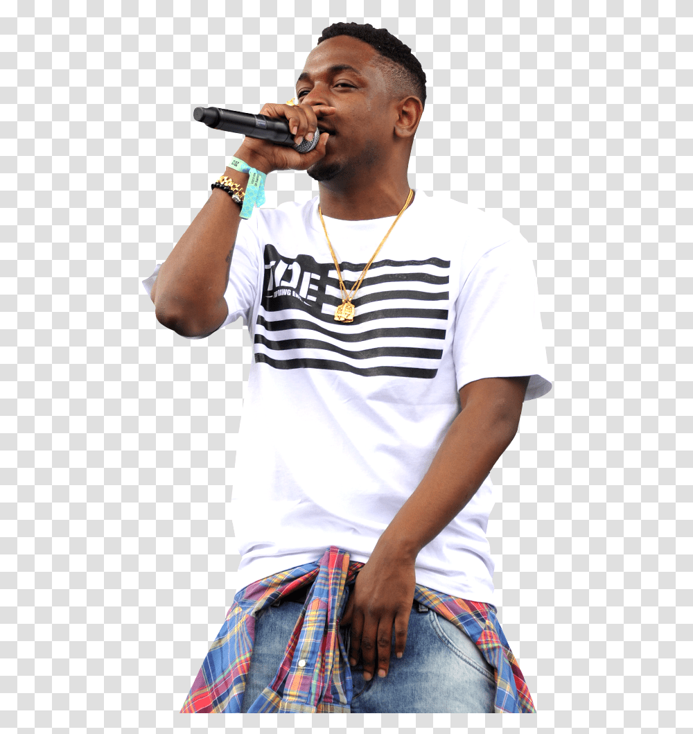 Kendrick Lamar, Person, Human, Microphone, Electrical Device Transparent Png