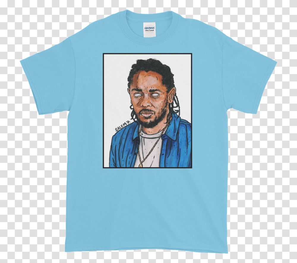 Kendrick Lamar Tee Active Shirt, Apparel, Person, Human Transparent Png