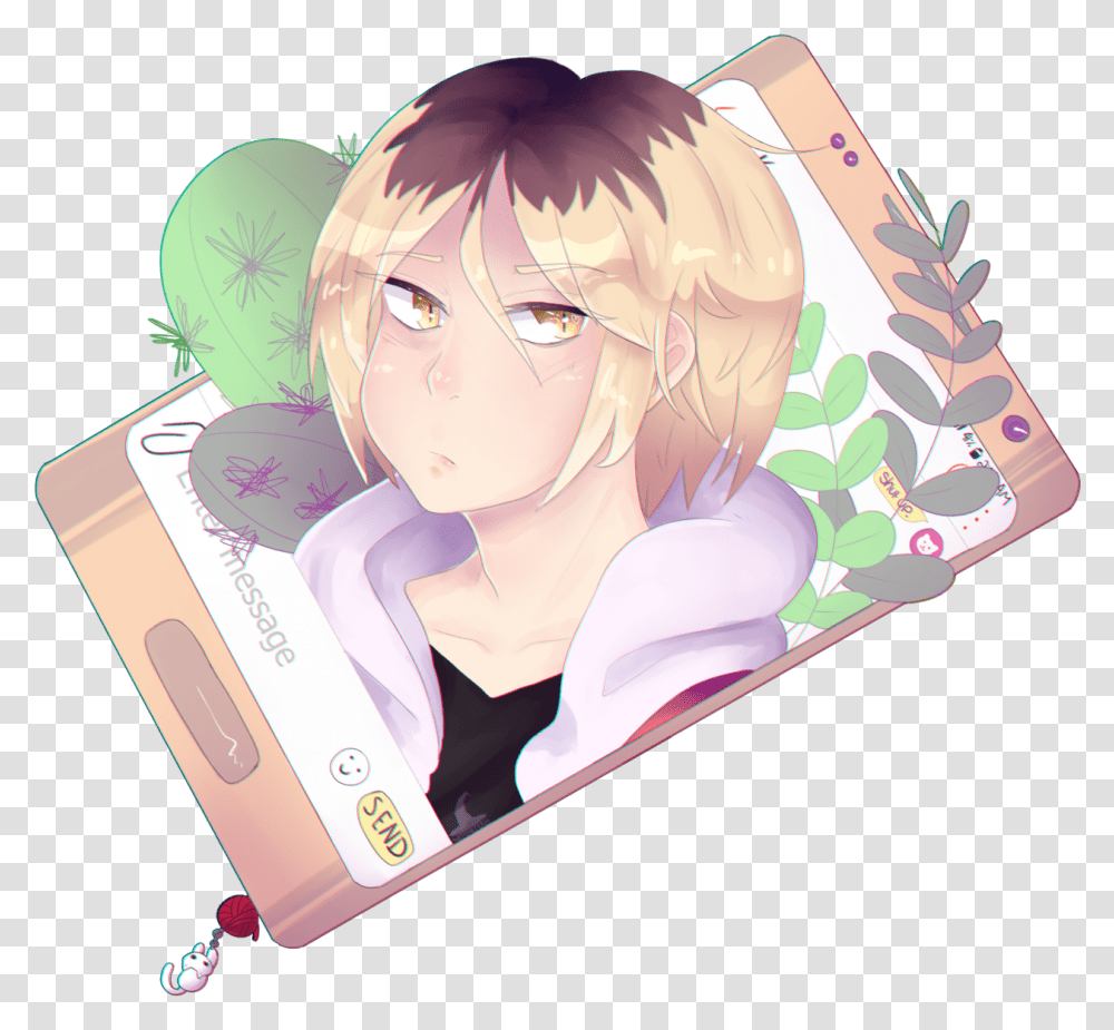 Kenma Is The Light Of My Lifedont Tag As Kinme Cartoon, Comics, Book, Manga, Person Transparent Png