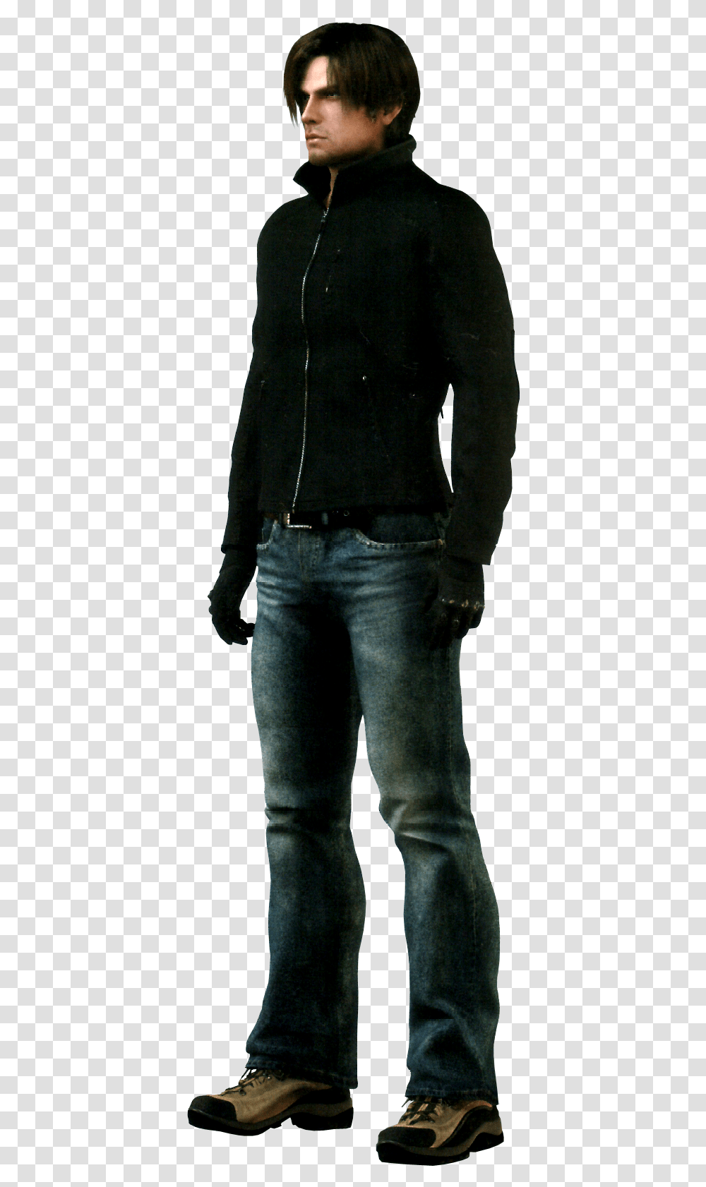 Kennedy Image Leon S Kennedy Damnation, Pants, Person, Jeans Transparent Png