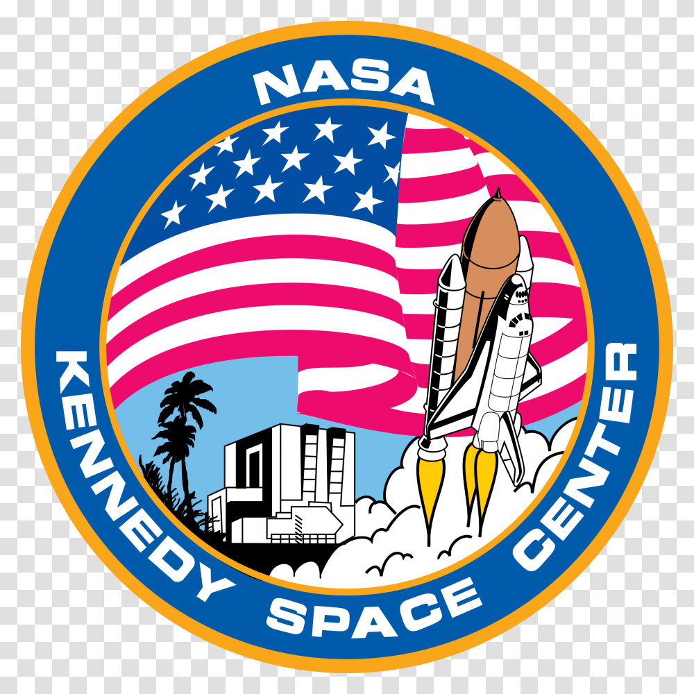 Kennedy Space Center Logo Vector Image Free Svg Kennedy Space Center Icon, Label, Text, Symbol, Sticker Transparent Png