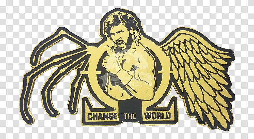 Kenny Omega Change The World Illustration, Logo, Trademark, Emblem Transparent Png