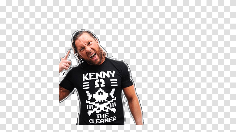 Kenny Omega Clipart, T-Shirt, Person, Sleeve Transparent Png
