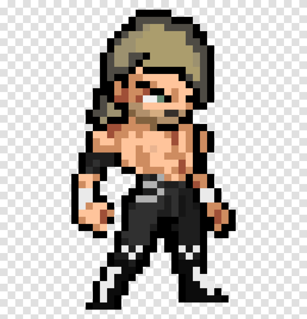 Kenny Omega Wrestle Kingdom 11 Pixel Art Wrestler, Rug, Face, Military, Tabletop Transparent Png