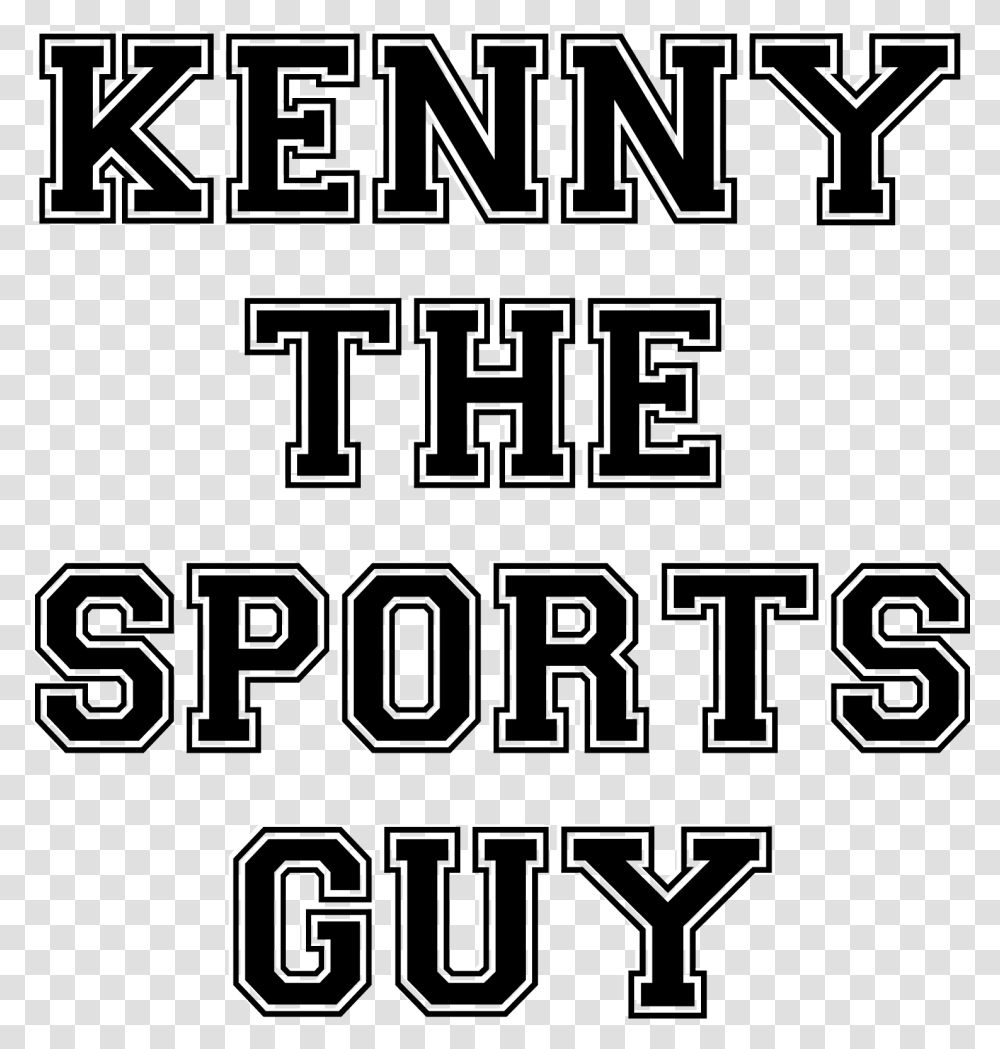 Kenny The Sports Guy Poster, Alphabet, Advertisement, Face Transparent Png