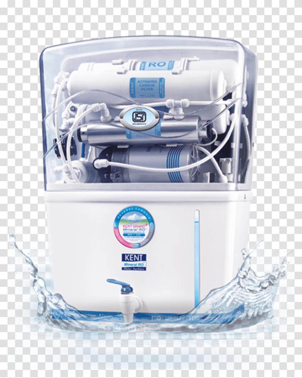 Kent Grand Plus Mineral Ro Uv Uf With Tds Controller Kent Ro Uv Water Purifier, Appliance, Cooler, Dishwasher, Mixer Transparent Png