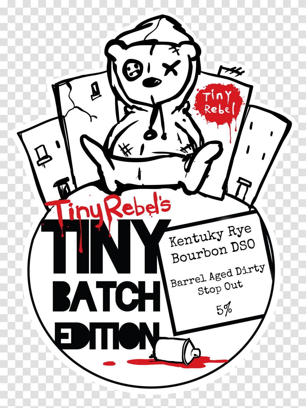 Kentucky Bourbon Dso Tiny Rebel Brewing, Poster, Advertisement, Flyer, Paper Transparent Png