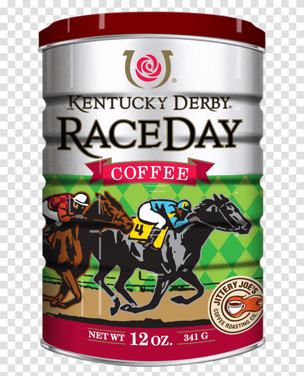 Kentucky Derby Race Day CoffeeClass, Label, Tin, Can Transparent Png