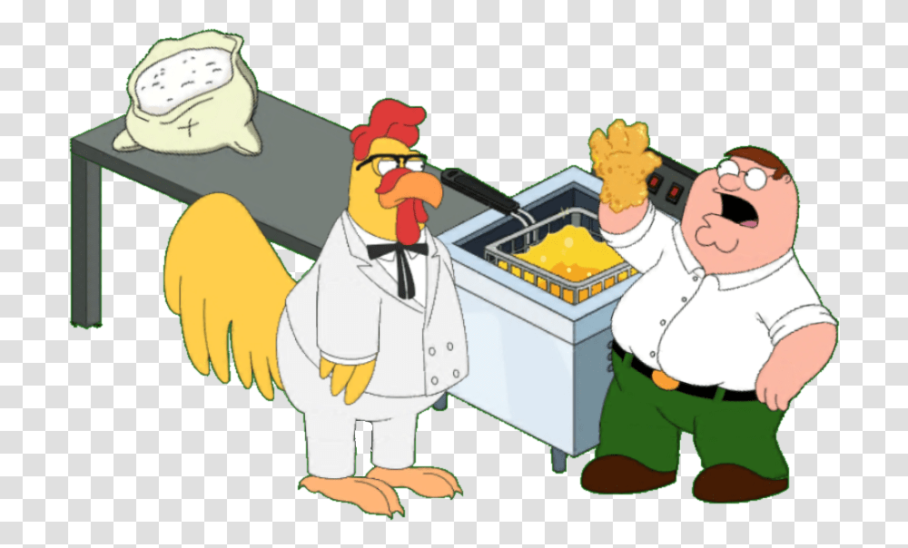 Kentucky Fried Chicken Family Guy The Quest For Stuff Giant Chicken, Person, Human, Hat Transparent Png