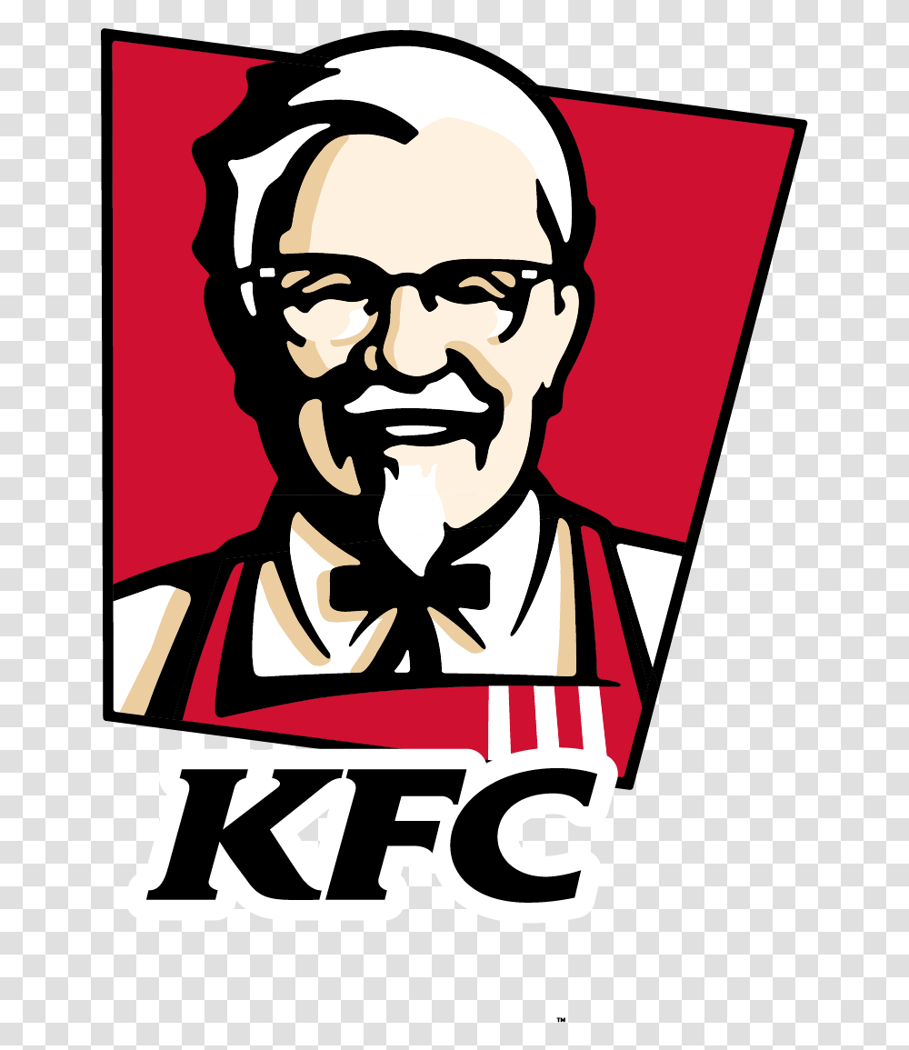 Kentucky Fried Chicken, Logo, Trademark, Poster Transparent Png