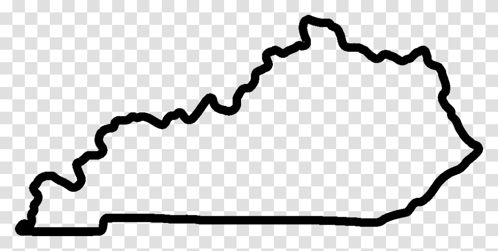 Kentucky Outline State Of Ky Outline, Signature, Handwriting, Autograph Transparent Png